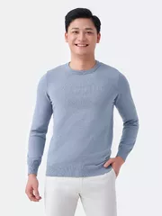 Áo Len Nam Trơn 5S Fashion Slim Fit ALO23005