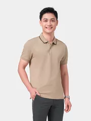 Áo Polo Nam 5S Fashion Trơn Basic Slimfit APC24070