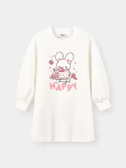 Váy Liền Bé Gái 5S Fashion In Thỏ Dễ Thương G0VAY25001