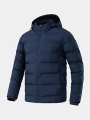 Áo Phao Nam Seamless 5S Fashion Mũ Rời Slimfit APH24054