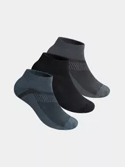 Combo 3 Đôi Tất Nam Cổ Lửng 5S Fashion Họa Tiết Đơn Giản 3C-Y0TAT24126