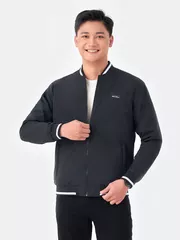 Áo Khoác Bomber Nam 2 Lớp Lót Lông 5S Fashion AKB23004