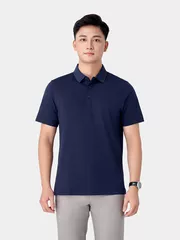 Áo Polo Nam 5S Fashion Dệt Họa Tiết Phom Casual APC24048