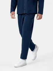 Quần Nỉ Nam Ống Suông 5S Fashion Trơn Basic BQNI24015