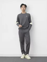 Set Bộ Nỉ Nam Can Phối RELIABLE S-WARM 5S Fashion Phom Slimfit MBNI25005