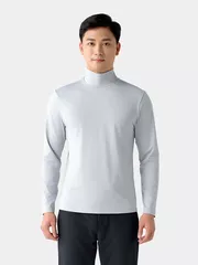 Áo Giữ Nhiệt Nam Cổ Cao 5S Fashion Trơn Body FIt AGN24003