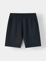Quần Short Casual Nam 5S Fashion Trơn Basic Vải Hiệu Ứng Thông Thoáng M0QSC26005
