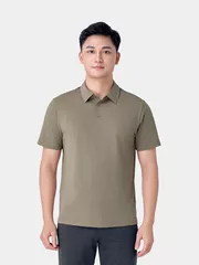 Áo Polo Nam Sport 5S Fashion Phom Classic Dệt Kẻ Ô APC24063