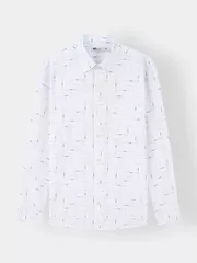 Áo Sơ Mi Nam Họa Tiết 5S Fashion Phom Regular ASM25064