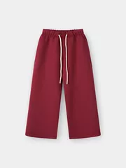 Quần Nỉ Bé Gái 5S Fashion Ống Suông Cạp Chun GBQNI25005