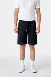 Quần Short Kaki Nam 5S Fashion Cạp Chun Phom Smart Fit QSK24011