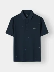 Áo Polo Nam 5S Fashion Thêu Họa Tiết Phom Slimfit M0APC26093