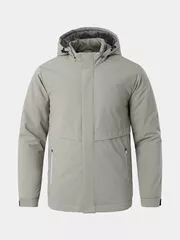 Áo Khoác Parka Nam 5S Fashion Trơn Phom Regular APH24030