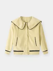 Áo Khoác Bé Gái 5S Fashion Vải Nhung Dễ Thương G0AKH25002