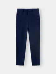 Quần Dài Kaki Nam 5S Fashion Cạp Smart-Waist Slimfit QKK24104