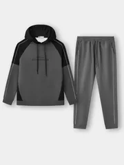 Set Bộ Nỉ Hoodie Nam 5S Fashion Can Phối Phom Casual MBNH25008