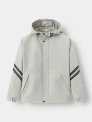 Áo Khoác Gió Nam Thể Thao 5S Fashion Kẻ Sọc Tay Slimfit AKG23020