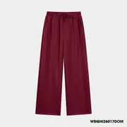 Quần Nỉ Nữ 5S FASHION COZY CHIC Vải S-Soft Ống Suông WBQNI26017