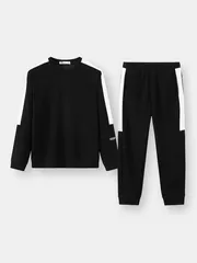 Bộ Quần Áo Nam Mùa Đông 5S Fashion Can Phối Phom Slimfit BNI24018