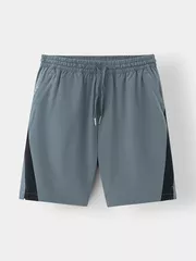 Quần Short Thun Cạp Chun 5S Fashion Can Phối Regular QST25010