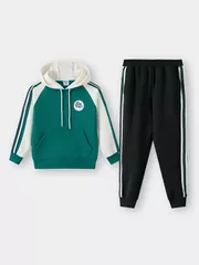 Bộ Nỉ Bé Trai Hoodie 5S Fashion Can Phối Cá Tính BBNI25004