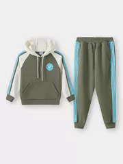 Bộ Nỉ Bé Trai Hoodie 5S Fashion Can Phối Cá Tính BBNI25004