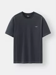 Áo Thun Nam Ngắn Tay 5S Fashion Chần Chỉ Phong Cách ATS25001