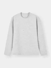 Áo Thun Nam Dài Tay 5S Fashion Trơn Basic Phom Regular M0ATH25009