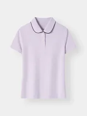 Áo Polo Nữ Cổ Cách Điệu 5S Fashion Phom Regular W0APC26009