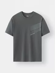 Áo Thun Nam Ngắn Tay 5S Fashion In Typography Cao Cấp ATS25005