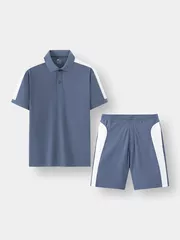 Bộ Quần Áo Thể Thao Nam 5S Fashion Can Phối Phom Slimfit BAPC24005-BQST24005