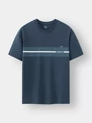 Áo Thun Nam Ngắn Tay 5S FASHION In Cao Cấp Slimfit ATS24021