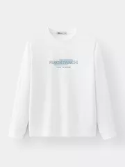 Áo Nam Dài Tay Chất Nỉ 5S Fashion In Chữ Slimfit ANI24002