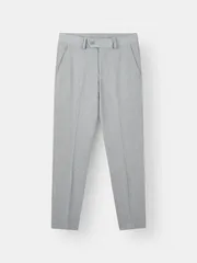 Quần Tây Nam 5S Fashion Màu Ghi Phom Regular M0QAU25013