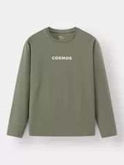 Áo Thun Nam Dài Tay 5S Fashion In Chữ Phom Slimfit ATH24029