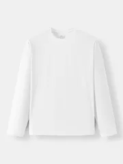 Áo Giữ Nhiệt Nam 5S Fashion Cổ Tròn Trơn Phom Ôm AGN24006