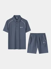 Bộ Polo Nam 5S Fashion SMART CASUAL Tay Raglan MBPL26009