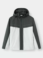 Áo Khoác Gió Nam Can Phối 5S Fashion Lót Nỉ AKG24004