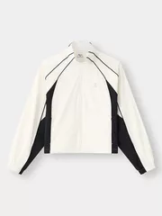 Áo Khoác Gió Nữ Cổ Đứng 5S Fashion Can Phối Phom Regular WBAKG25006