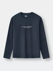 Áo Thun Nam Dài Tay 5S Fashion In Basic Phom Regular M0ATH25001