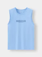 Áo Sát Nách Nam 5S Fashion In Chữ Regular ASN24013