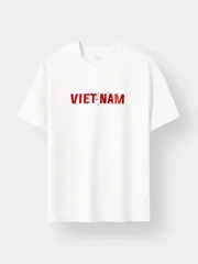 Áo Thun Unisex 5S Fashion Cotton Phom Casual Fit, Tự Hào Việt Nam U0ATS26051