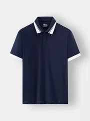 Áo Polo Nam Thể Thao 5S Fashion Bo Phối Màu Regular APC24005