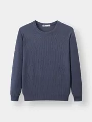 Áo Len Trơn Nam 5S Fashion Slim Fit ALO23004