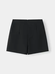 Quần Short Âu Nữ 5S Fashion Trơn Basic Phom Regular W0QSA26004
