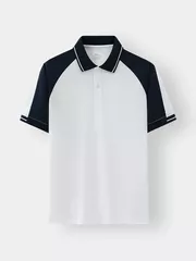 Áo Polo Nam 5S Fashion Tay Raglan Phối Màu Slimfit APC25028