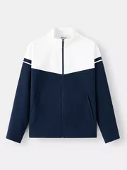 Áo Nỉ Nam Zipper 5S Fashion Can Phối Regular BAKN24015