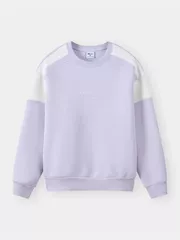 Áo Nỉ Nữ 5S Fashion Can Phối Phom Regular W0ANI25002