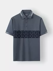 Áo Polo Nam 5S Fashion Họa Tiết Casual Fit APC24044