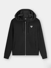 Áo Nỉ Khóa Nữ 5S Fashion Có Mũ In Basic Phom Regular WBAKN25013